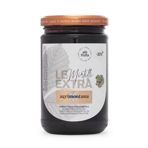 Confiture extra de mirtilles 330g (-30% sucre)