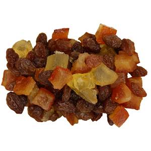 Mélange de raisins et agrumes orange et cédrat pour Panettone