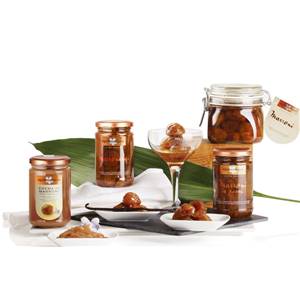 Marrons confits au sirop en bocal hermétique 680g