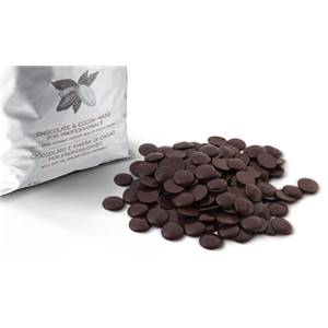 (Chocolat GANACHE Noir Cartagena 60% en pastilles)
